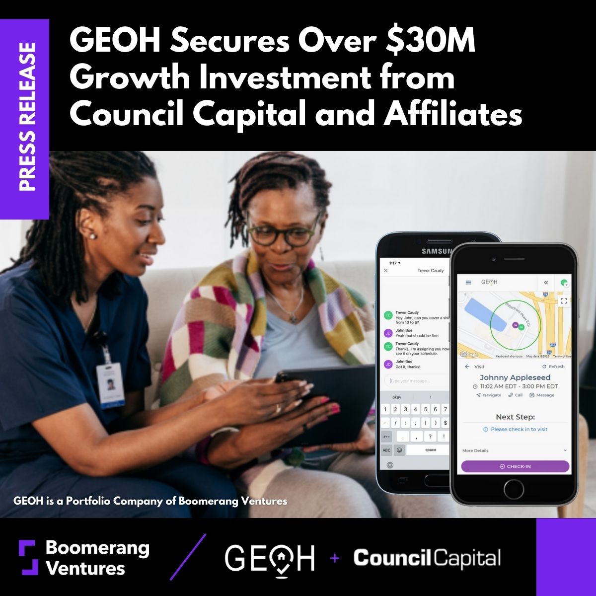Press Release: GEOH Secures Over $30M Growth Investment from Council Capital and Affiliates